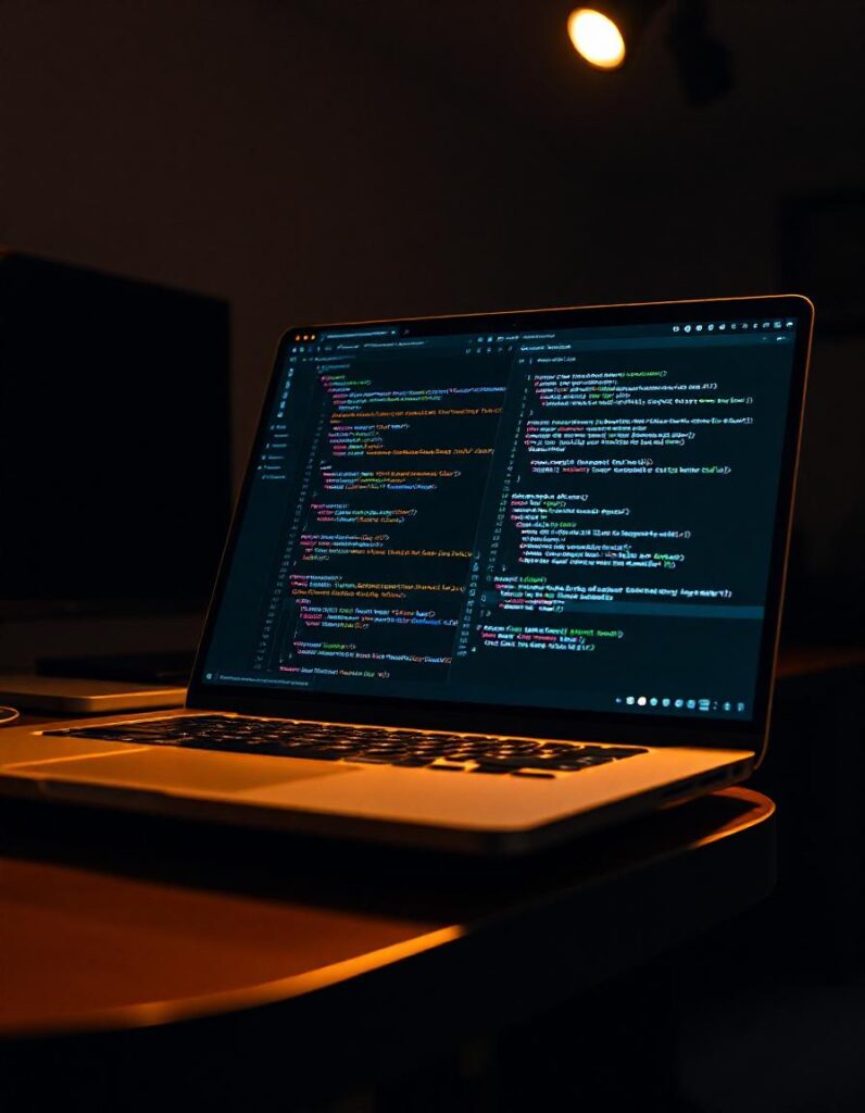 Skill #1 – Web Development: Top 10 Learnings for 2024 2 Web developer coding on a computer