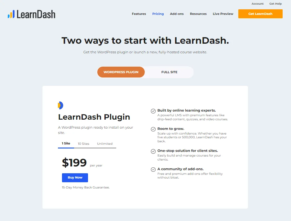 WordPress LMS Plugins for online courses