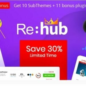 ReHub - Price Comparison, Affiliate Marketing, Multi Vendor Store, Community Theme