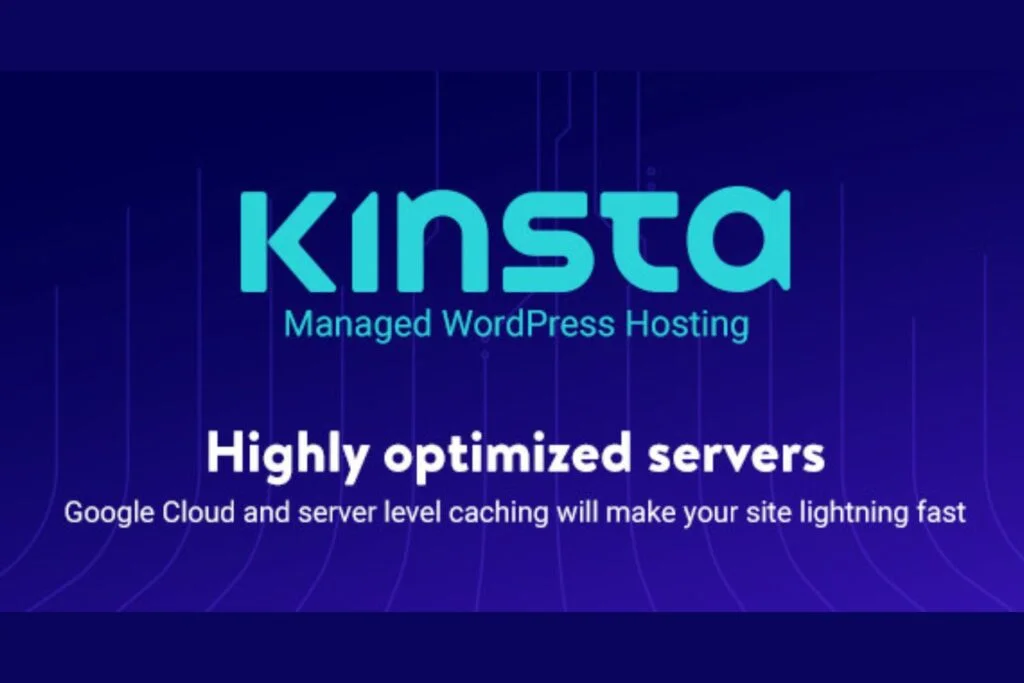 Kinsta Web Hosting plans and pricing