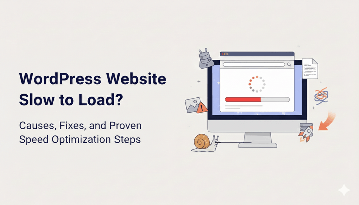 WordPress Website Slow to Load? Causes, Fixes, and Proven Speed Optimization Steps