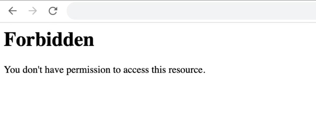 WordPress 403 Forbidden Error: Causes, Fixes, and Step-by-Step Solutions 2 WordPress 403 Forbidden Error on browser.