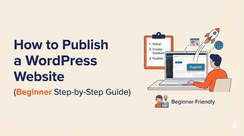 How to Publish a WordPress Website (Beginner Step-by-Step Guide) 1 How to Publish a WordPress Website (Beginner Step-by-Step Guide)