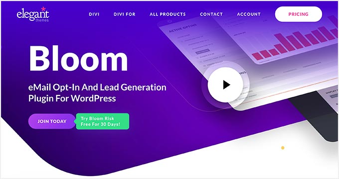 WordPress Plugins for Pop Ups: 6 Best Tools to Increase Leads and Conversions 5 bloom