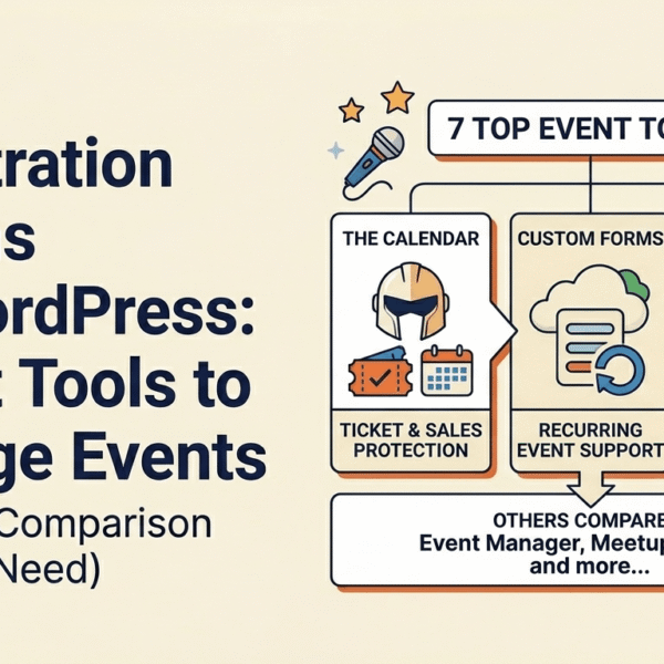Event Registration Plugins for WordPress: 7 Best Tools to Manage Events (Detailed Comparison)