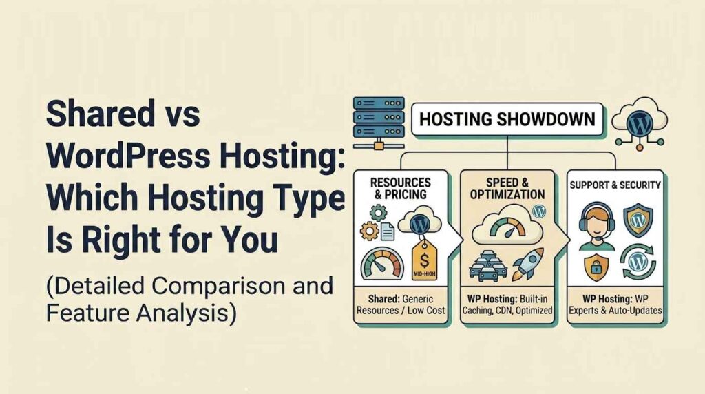 Shared vs Wordpress Hosting: Which Hosting Type Is Right for You