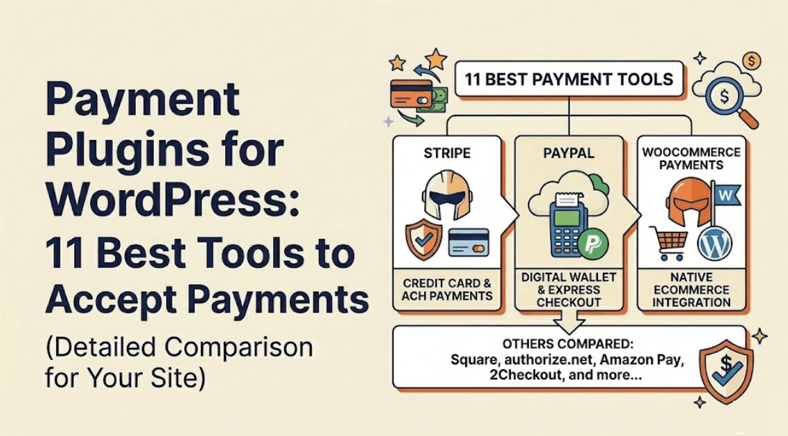 Payment Plugins for WordPress: 11 Best Tools to Accept Payments (Detailed Comparison)